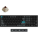 Keychron Q6 Ultra 8K Wireless Mechanical Keyboard (Black, Keychron Silk POM Brown Switches)