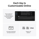 Keychron Q6 Ultra 8K Wireless Mechanical Keyboard (Black, Keychron Silk POM Red Switches)