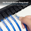 ICC 24-Port Cat 6 Feed-Through Patch Panel