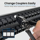 ICC 48-Port Cat 6 Feed-Through Patch Panel