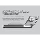 Leofoto CF-07W Lens Foot for Select Canon Lenses (Silver)