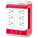 CyberPower GT600P Swivel Wall Tap (White)