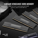 CORSAIR 32GB VENGEANCE DDR5 6000 MHz UDIMM Memory Kit (2 x 16GB, Gray)