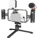 SmallRig All-in-One Video Kit with Audio and Lighting System for Smartphone Creators