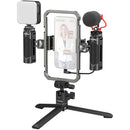 SmallRig All-in-One Video Kit with Audio and Lighting System for Smartphone Creators