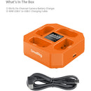 SmallRig EN-EL15C Four-Channel Battery Charger