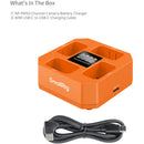 SmallRig NP-FW50 Four-Channel Battery Charger