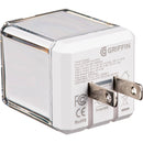 Griffin Technology 20W Dual USB Wall Charger (White)
