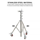 GVM DX8780 Rolling Light Stand with Casters