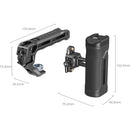 SmallRig Mini NATO Side Handle and 3/8"-16 Top Handle Kit