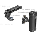 SmallRig Mini NATO Side Handle and 3/8"-16 Top Handle Kit