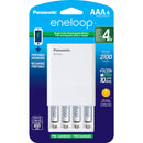 Panasonic Four Position eneloop Mobile Boost Charger Kit with Batteries (AAA, 4-Pack)