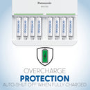 Panasonic eneloop Rechargeable Ni-MH Batteries with Charger (8 AAA Batteries)