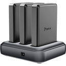 BMX 3-Bay Charging Dock for 5K/10K SolidSafe Power Banks