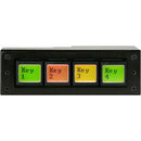 TSL IP Control Buddy with 4 Ethernet Buttons & 4 GPI/Serial Ports (Horizontal)