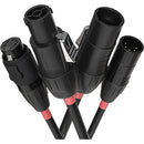 CHAUVET Professional Riglink TR1 DMX Combo Cable (1.5')