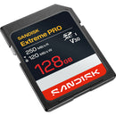 SANDISK 128GB Extreme PRO UHS-I SDXC Memory Card