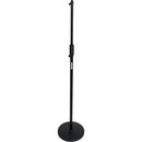 Shure by Gator Mic Stand with Twist Clutch Height Adjustment and 10" Round Base (3-Pack)