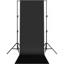 Impact Seamless Background Paper (Black, 53" x 36')