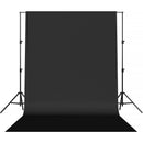 Impact Seamless Background Paper (Black, 107" x 36')