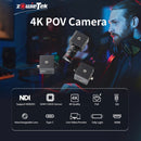 Zowietek 4K NDI HX3 POV Camera with 5-50mm Lens (C-Mount)