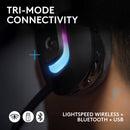 Logitech G G522 LIGHTSPEED Wireless RGB Gaming Headset (Black)