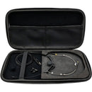 THOR AV Shadow SH20 Dual-Ear Headset Microphone with MicroDot Connector & TA4F Adapter (Black)