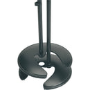 K&M 26045 Stackable Microphone Stand (34 to 62", Black, 5-Pack)