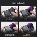 K&F Concept ND and CPL Filter Kit for DJI Action 6 (6-Pack)