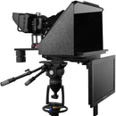 Prompter People ProLine Plus 18" Widescreen Teleprompter with 3G-SDI/HDMI HighBright Monitor & 18" Talent Monitor