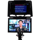Prompter People ProLine Plus 18" Widescreen Teleprompter with 3G-SDI/HDMI HighBright Monitor & 18" Talent Monitor
