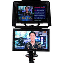 Prompter People ProLine Plus 18" Widescreen Teleprompter with 3G-SDI/HDMI HighBright Monitor & 18" Talent Monitor