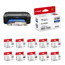 Canon imagePROGRAF PRO-1100 Professional 17" Wireless Inkjet Photo Printer with 12 PFI-4100 Ink Tanks Kit
