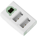 Tilta 2-Channel Battery Charger for LP-E17 Batteries (Ash Green)