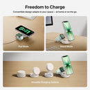 Belkin UltraCharge Pro 2-in-1 Convertible Qi2 Magnetic Charger (Sand)