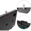 CTA Digital Thin Profile Graphic Sign Floor Stand with Security Enclosure for 9.7 - 11" Tablets