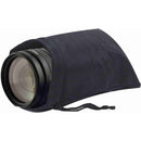 PowerClean Microfiber Drawstring Gear Bag (Black, Medium)
