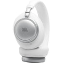 JBL Live 780NC Wireless Noise-Canceling Over-Ear Headphones (White)
