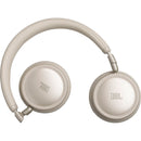 JBL Live 680NC Wireless Noise-Canceling On-Ear Headphones (Champagne)