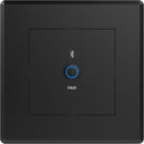 Turtle AV Dante Bluetooth Wall Plate for EU Wall Boxes (Black)