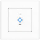 Turtle AV Dante Bluetooth Wall Plate for EU Wall Boxes (White)