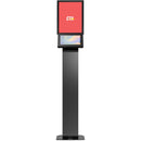CTA Digital Premium Graphic Sign Floorstand with Security Enclosure for 9.7-11" Tablets