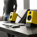 Audioengine A2+ Next Gen Wireless Bluetooth Speaker System (Limoncello, Pair, Color of the Year Edition)