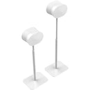 FLEXSON Essentials Adjustable Floor Stand for Sonos Era 300 (White, Pair)