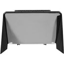 Prompter People ProLine Plus Upgrade Kit with  15" WS Glass, WS Hood, and 15" 1000 NIT HighBright Monitor