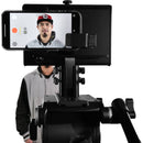 Prompter People Pocket Cue V2 Compact and Modular Smartphone Teleprompter (Monitor Model, 15mm Rail Mount Kit)