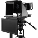 Prompter People ProLine Plus 12" Widescreen Teleprompter with 3G-SDI/HDMI HighBright Monitor & 12" Talent Monitor