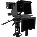 Prompter People ProLine Plus 12" Widescreen Teleprompter with 3G-SDI/HDMI HighBright Monitor & 12" Talent Monitor