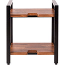 Wavebone Jenga Double Shelf WB-A-JDS-S/WB-A-JDS-B-W (Wood)