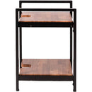 Wavebone Jenga Double Shelf WB-A-JDS-S/WB-A-JDS-B-W (Wood)
